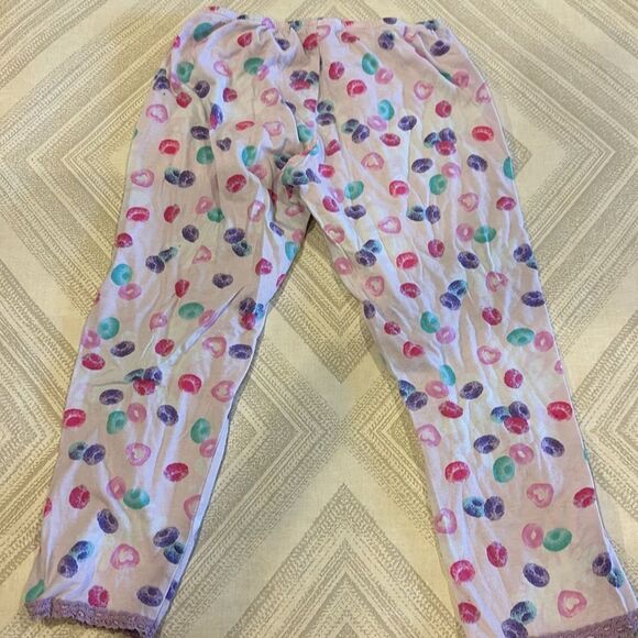 Esme Girls Lavender with Lace Trim Fruit Loop Tank & Pants Pajama Set - Size 12 - Picture 6 of 8
